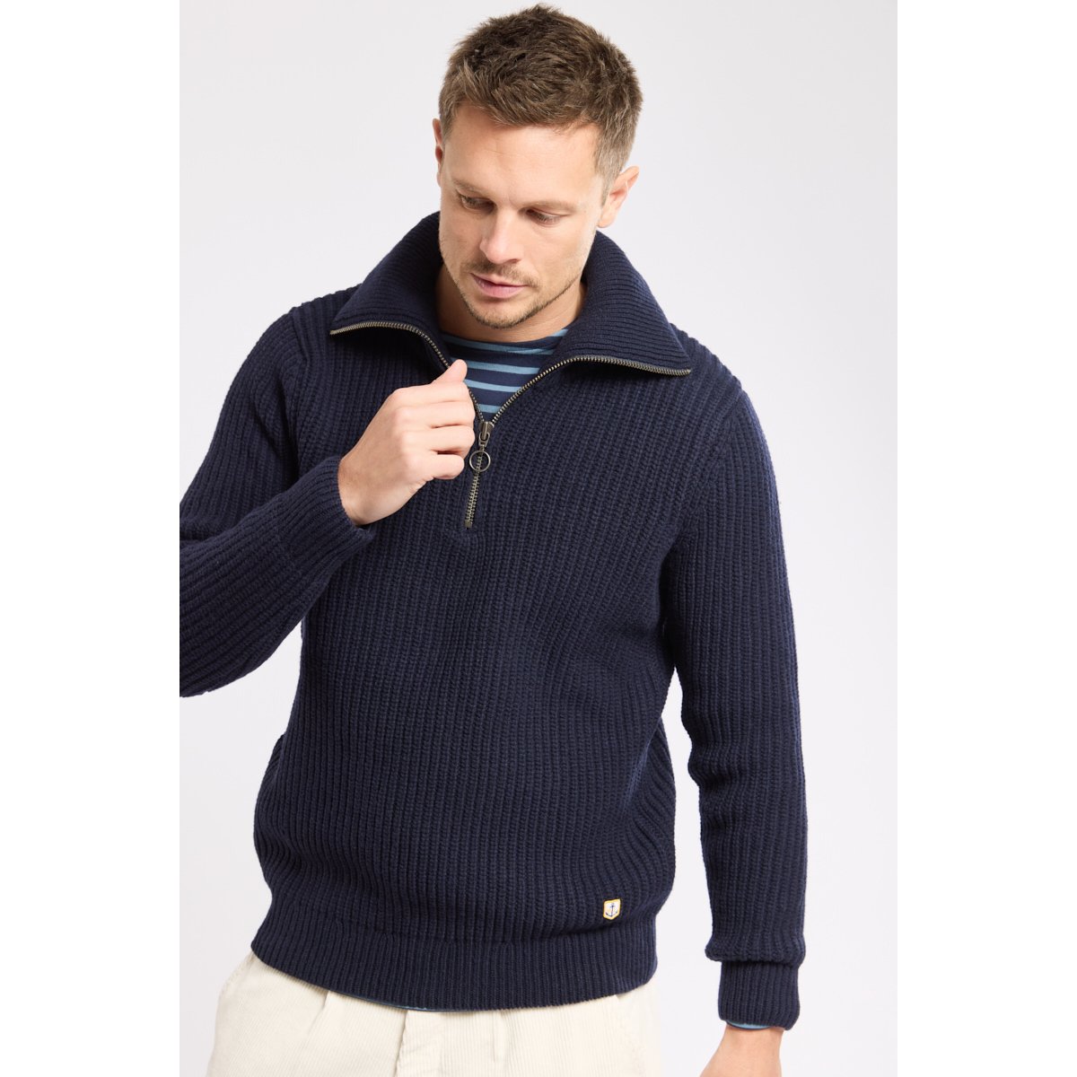 Pull camionneur Héritage en laine HERITAGE navire, ARMOR-LUX