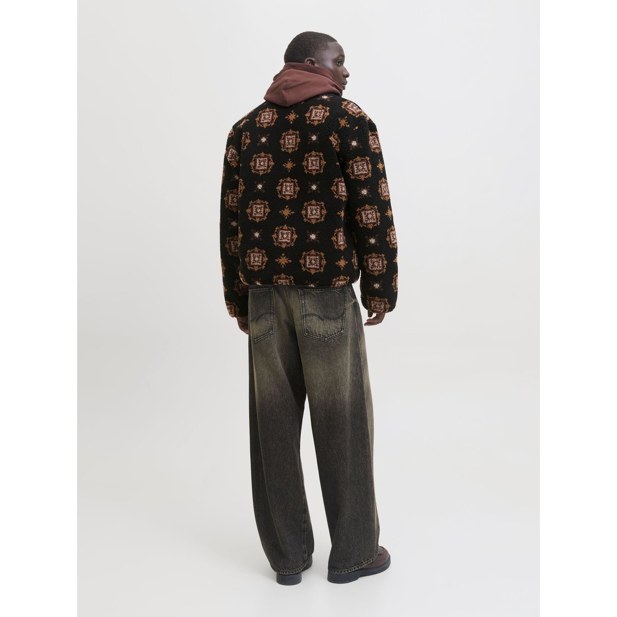 Manteau En Peluche black, JACK & JONES