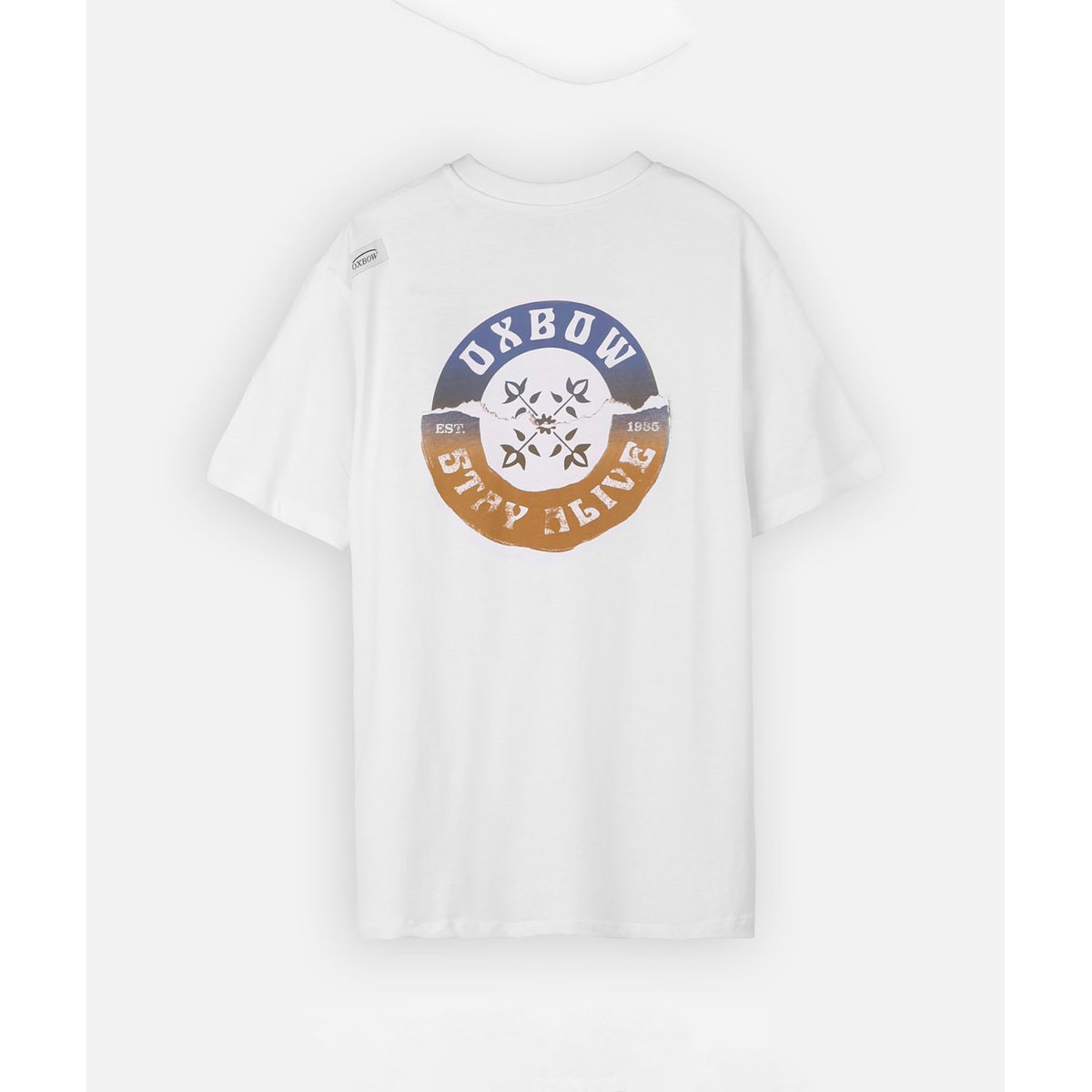 Tee-shirt manches courtes TORN blanc, OXBOW