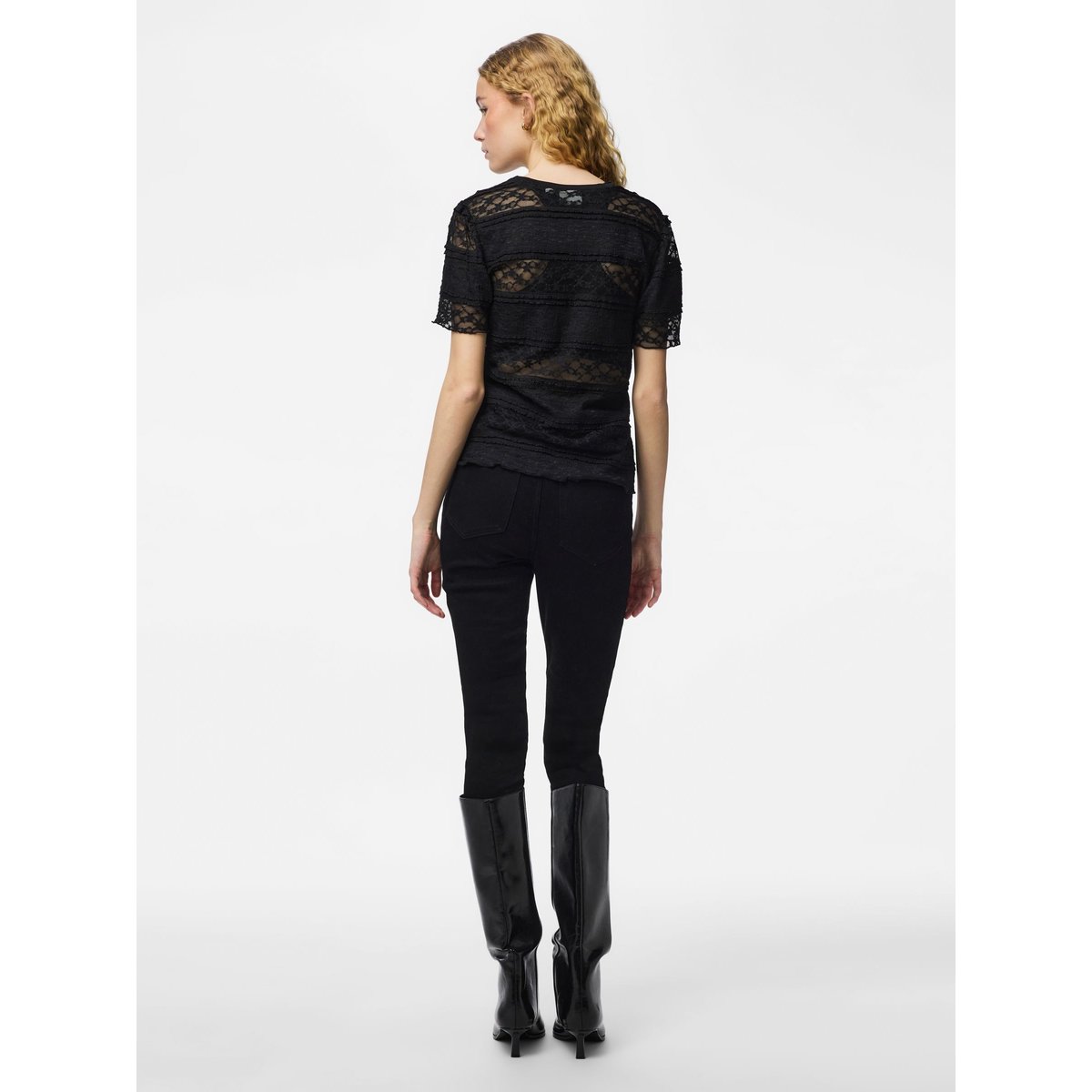 T-Shirt noir - black1, PIECES