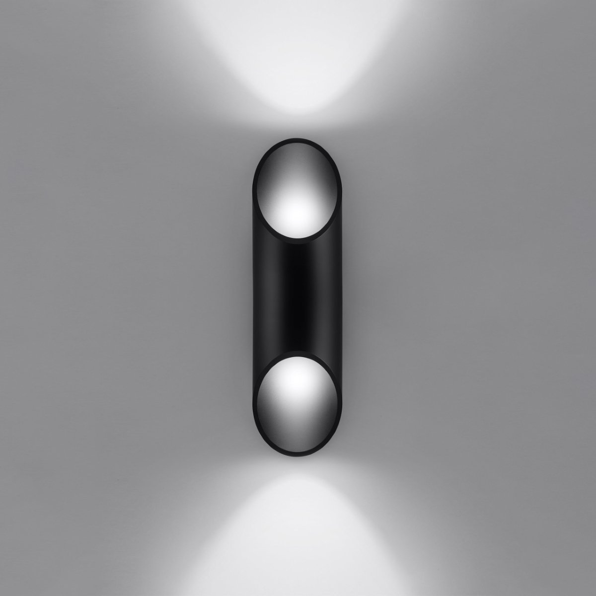 Applique Aluminium Noir G9 1 Penne 30 noir, EDEN