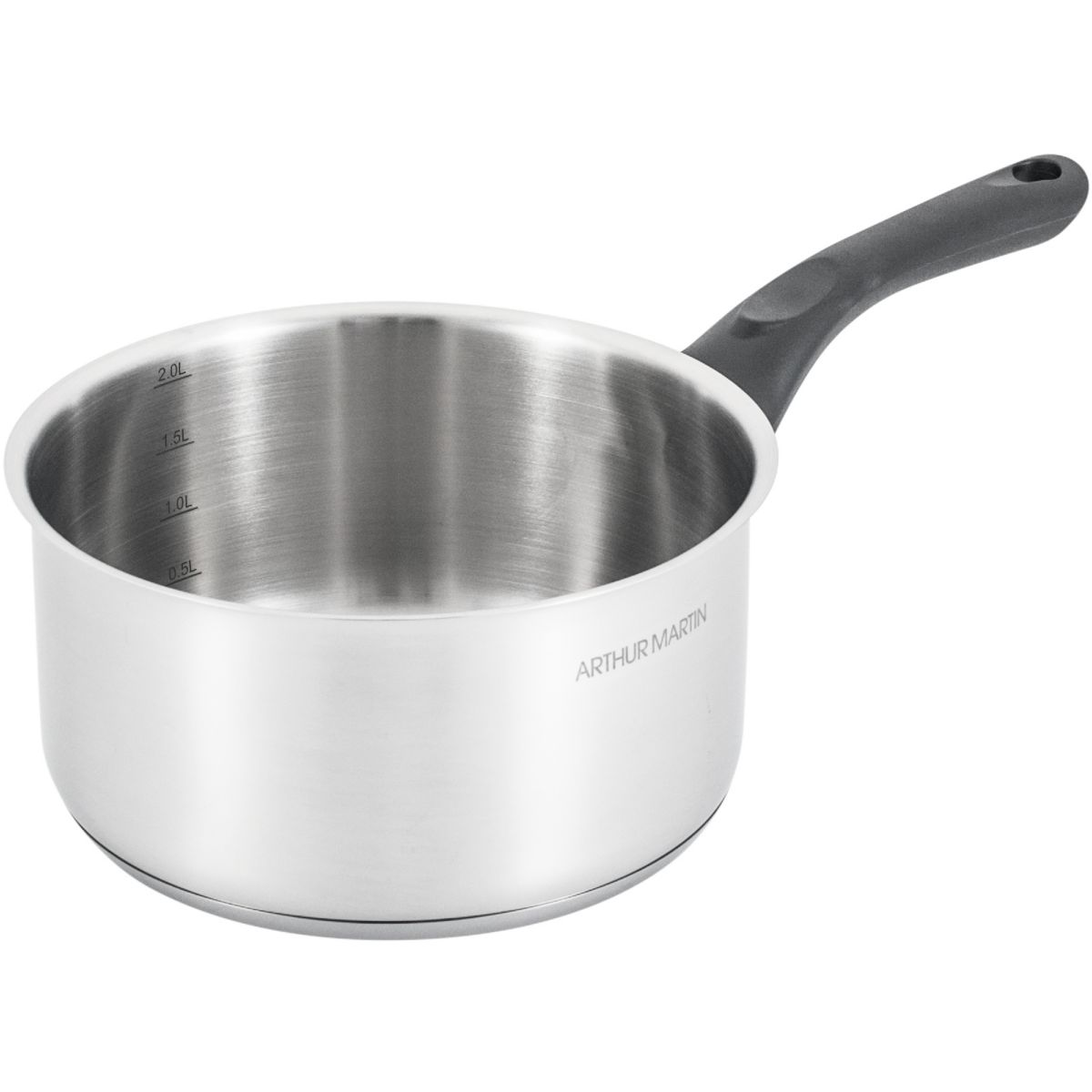 Casserole inox 18 cm inox, ARTHUR MARTIN
