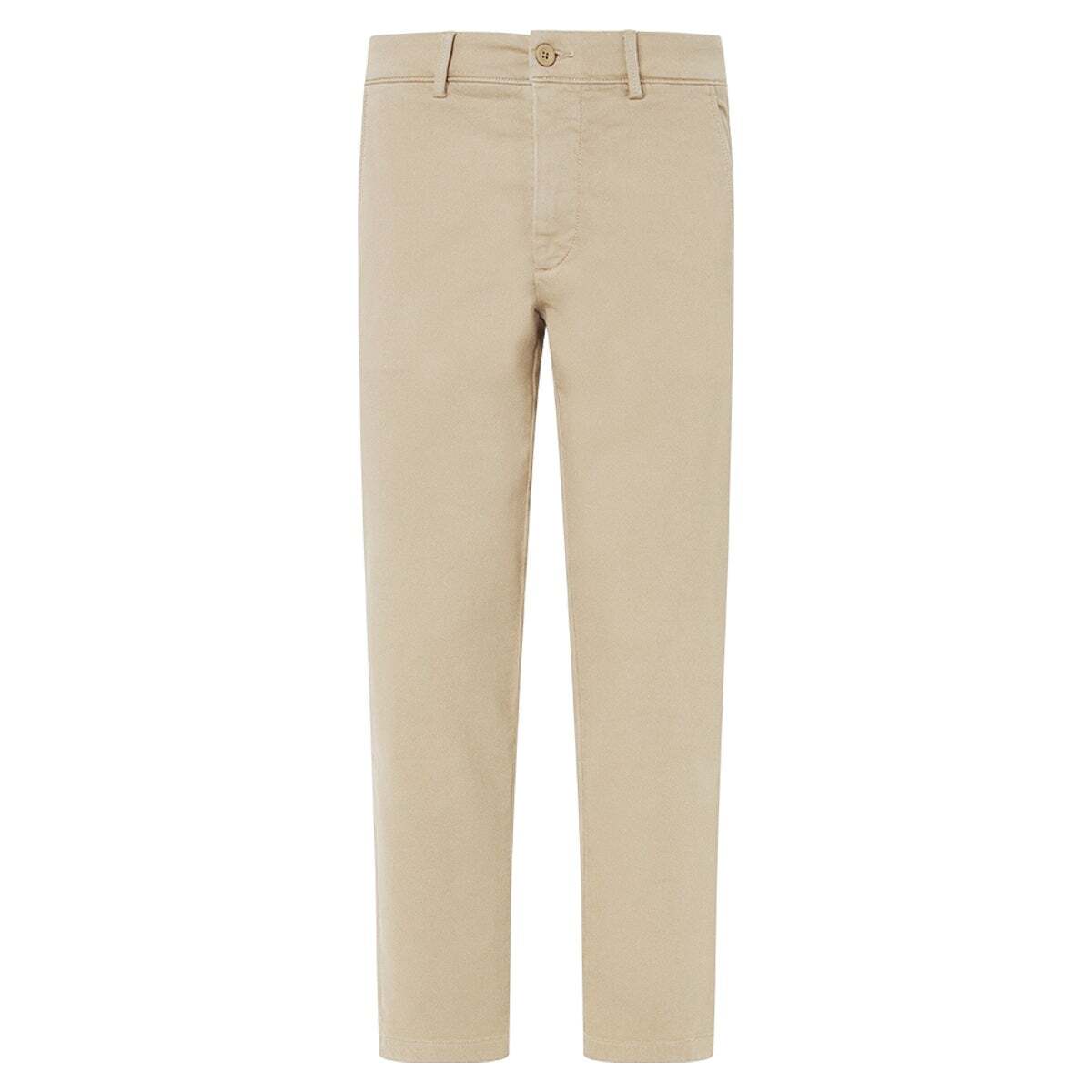 Pantalon Chino Coupe Slim beige béton, PEPE JEANS