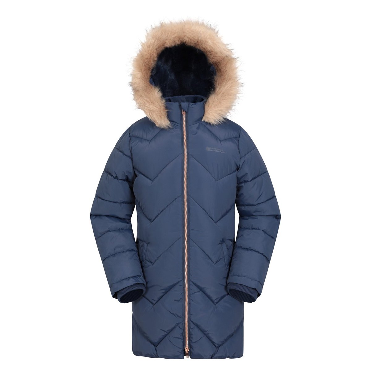 Veste matelassée GALAXY bleu marine, MOUNTAIN WAREHOUSE
