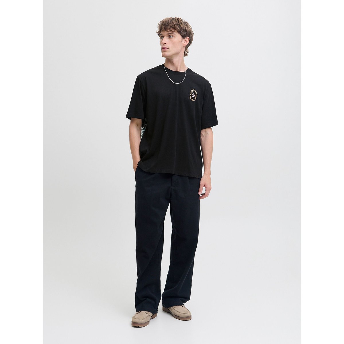 T-Shirt black 1, JACK & JONES
