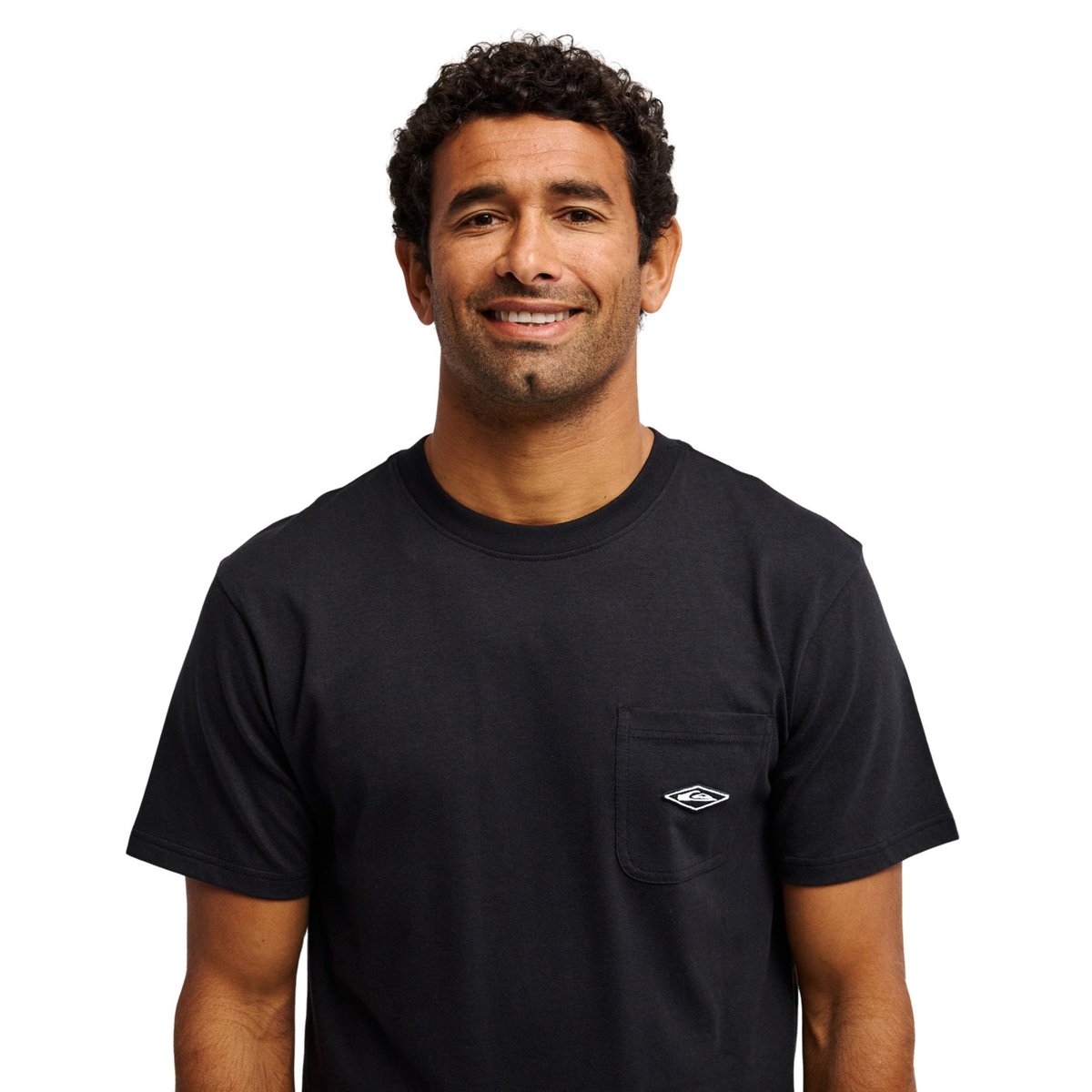 T-Shirt manches courtes DIAMOND POCKET noir black, QUIKSILVER