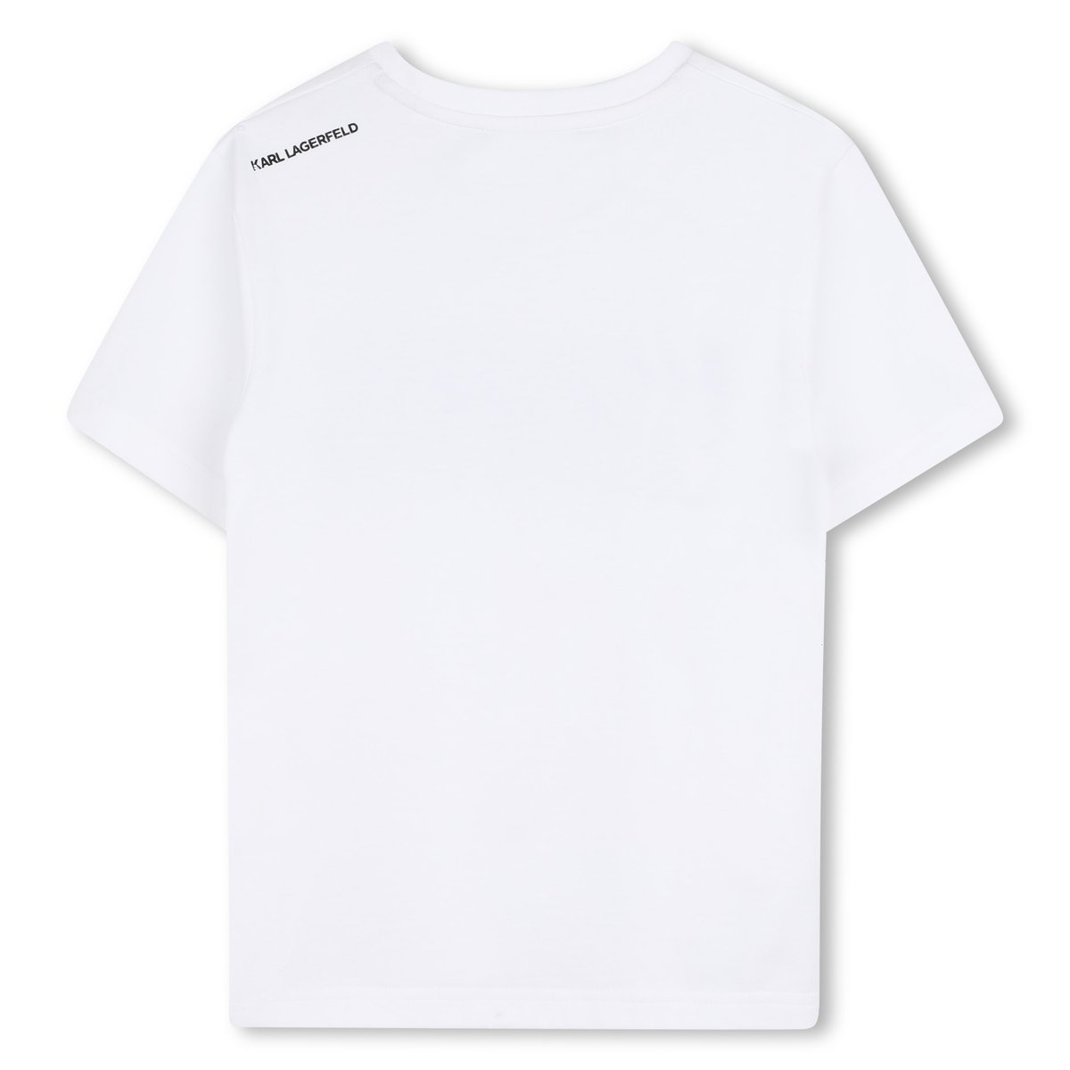 T-shirt manches courtes blanc, KARL LAGERFELD KIDS