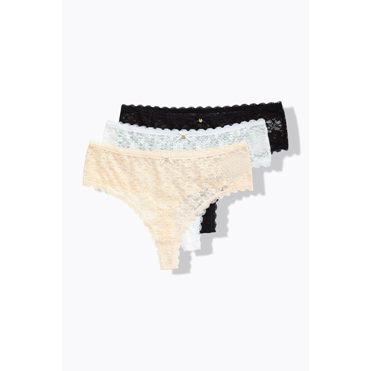 Lot de 3 strings TruYou noir, ULLA POPKEN