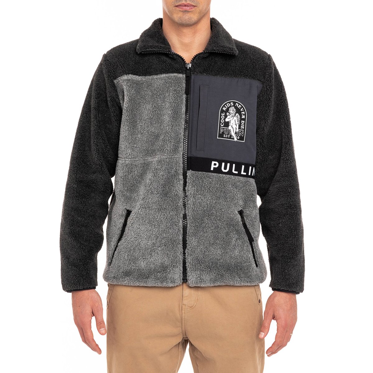 VESTE SHERPA COOLKIDS multicolore, PULLIN
