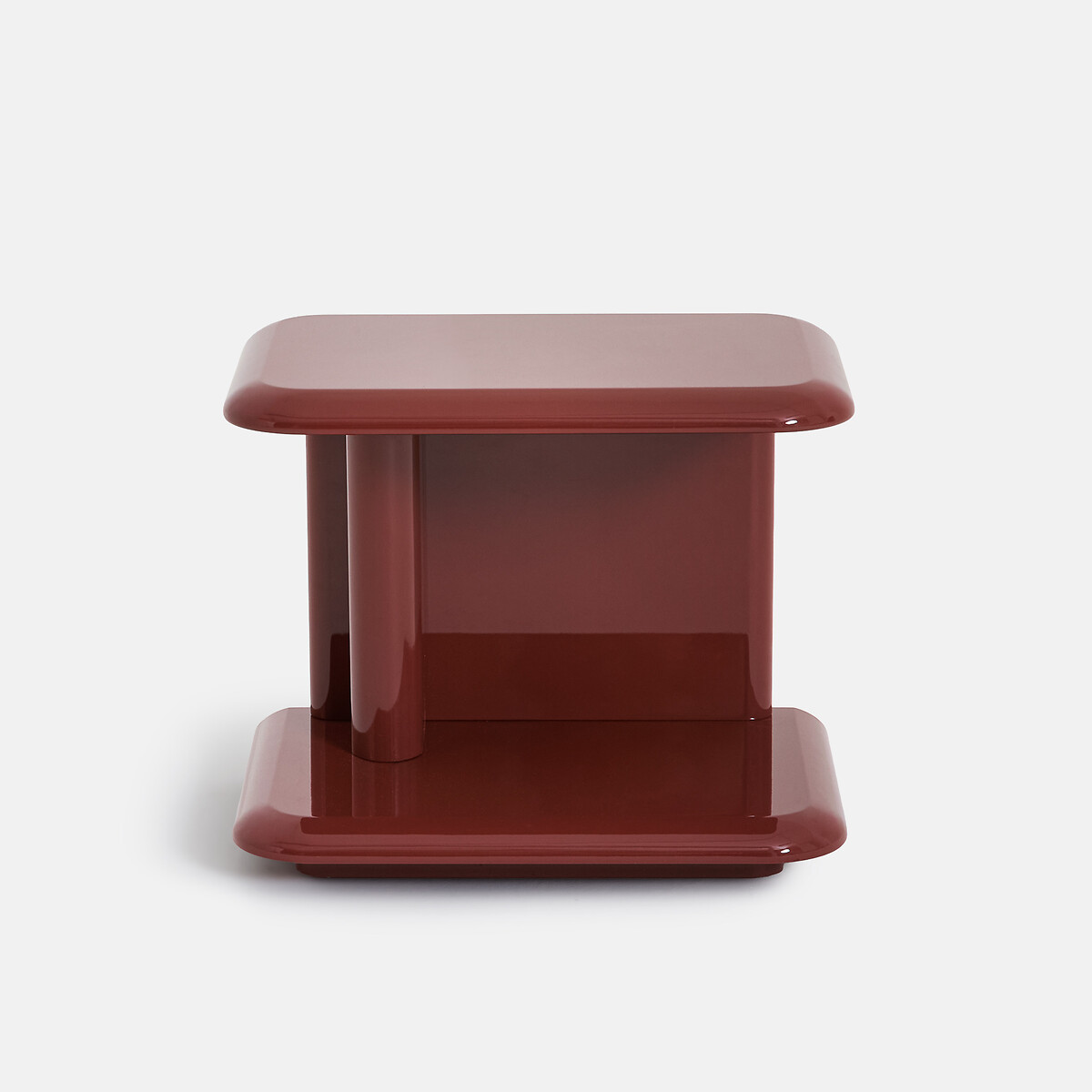 Comodino laccato, MAROL bordeaux , LA REDOUTE INTERIEURS