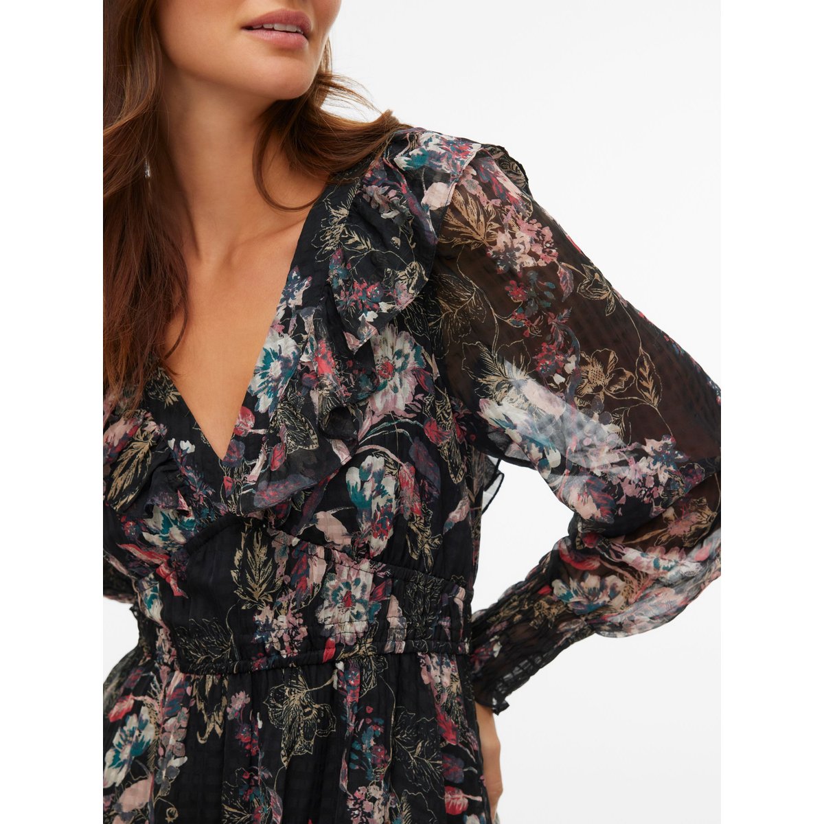 Robe noire - black, VERO MODA