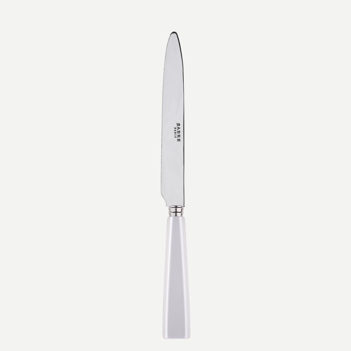 Couteau à lame crantée, Icône blanc, SABRE