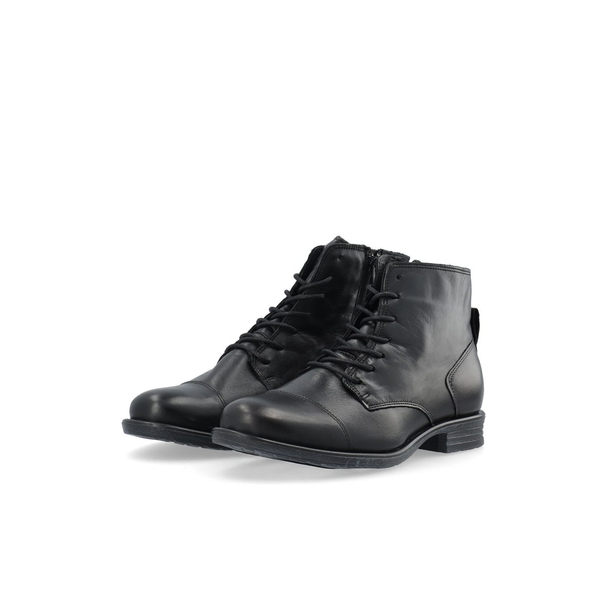 Bottes En Cuir noir - black, BIANCO