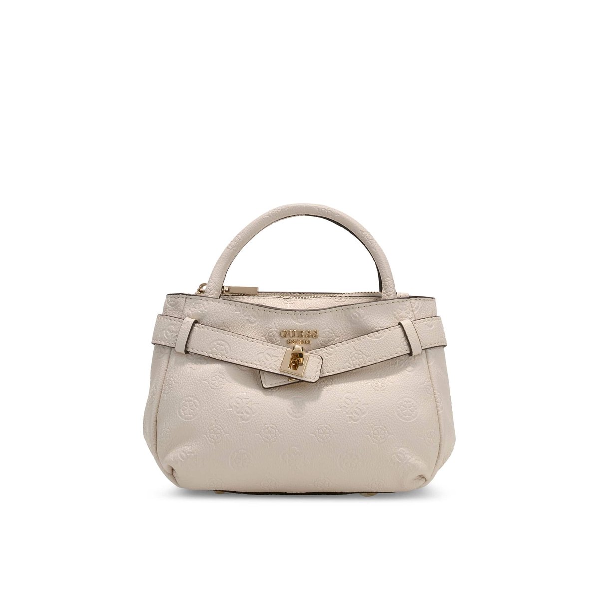 Sac Bandoulière Avec Logo Ella gris clair, GUESS
