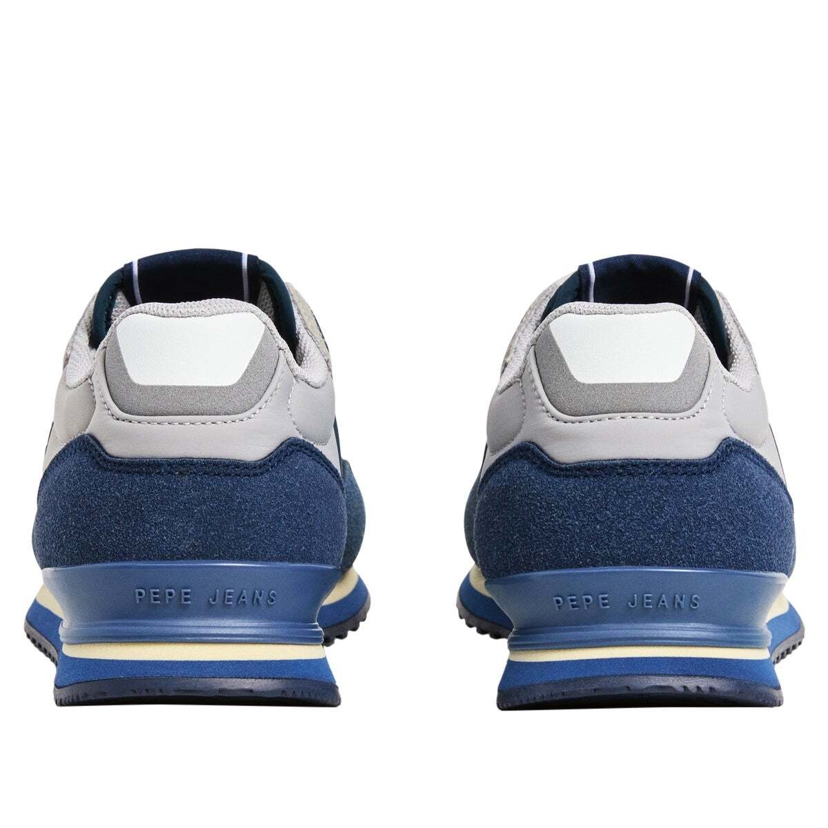 Baskets Combinées bleu acier, PEPE JEANS