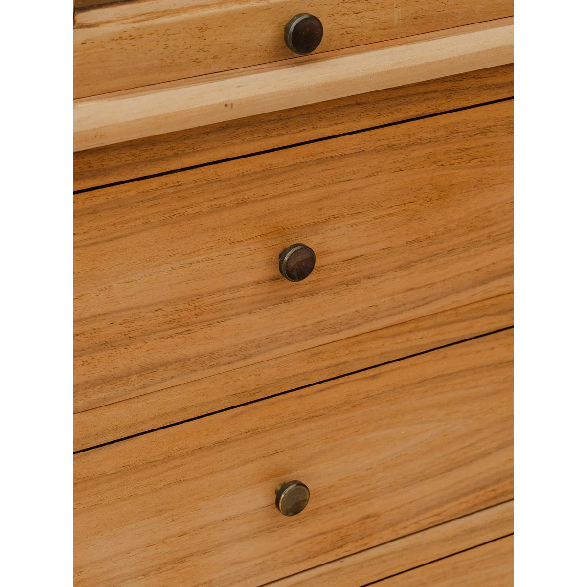 Vitrine en bois Victoria N°201 - Bon état bois clair, DEBONGOUT