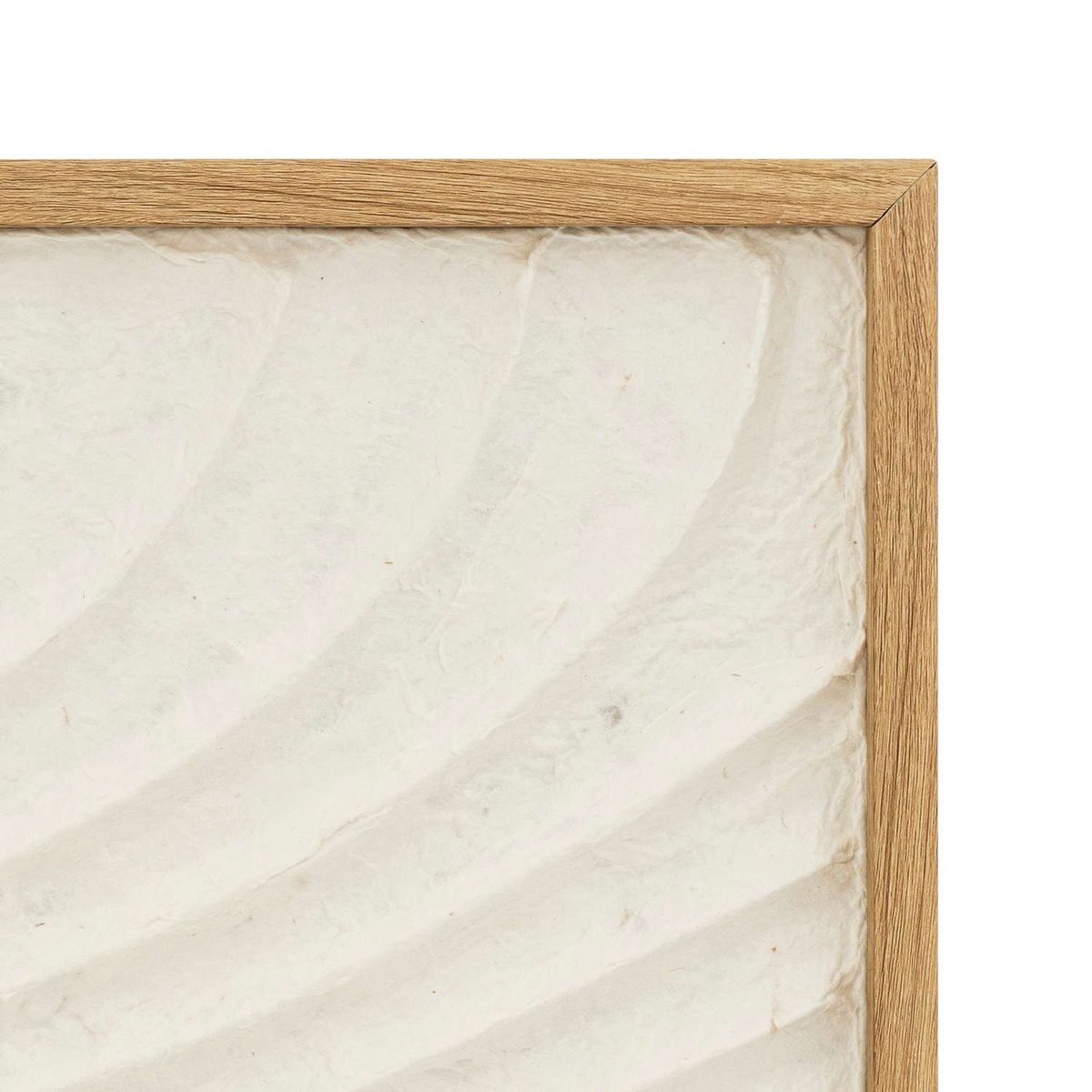 Tableau en relief HATEYA blanc, ATMOSPHERA