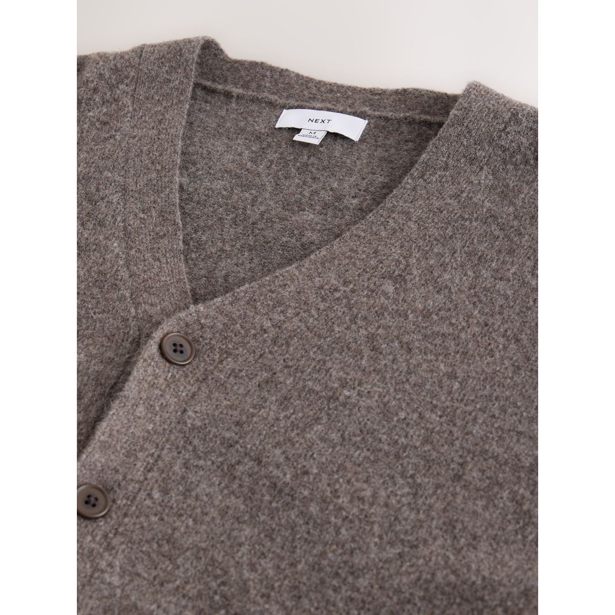 Cardigan décontracté confortable avec laine naturel, NEXT