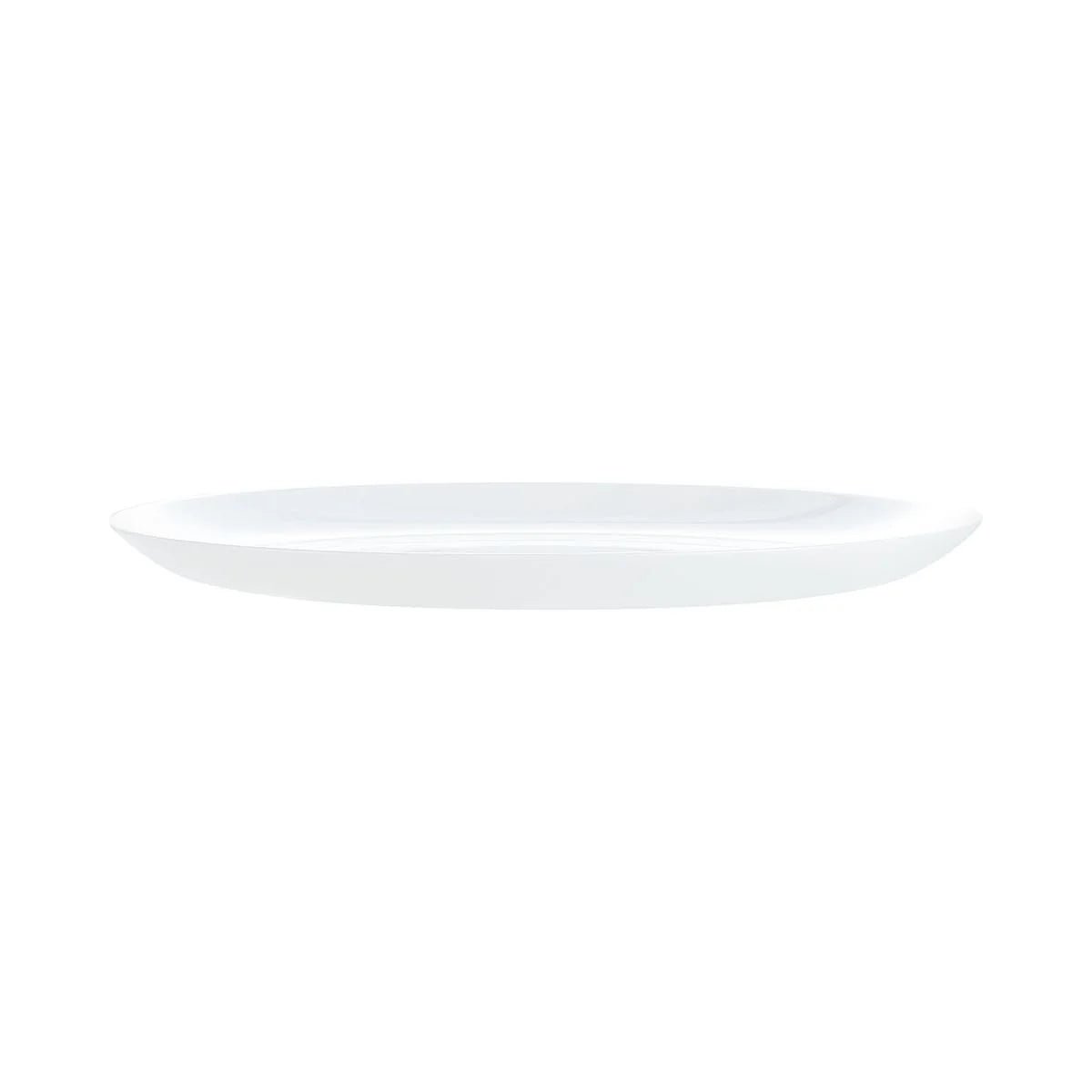 6 assiettes plates blanches 25cm -DIWALI blanc, LUMINARC