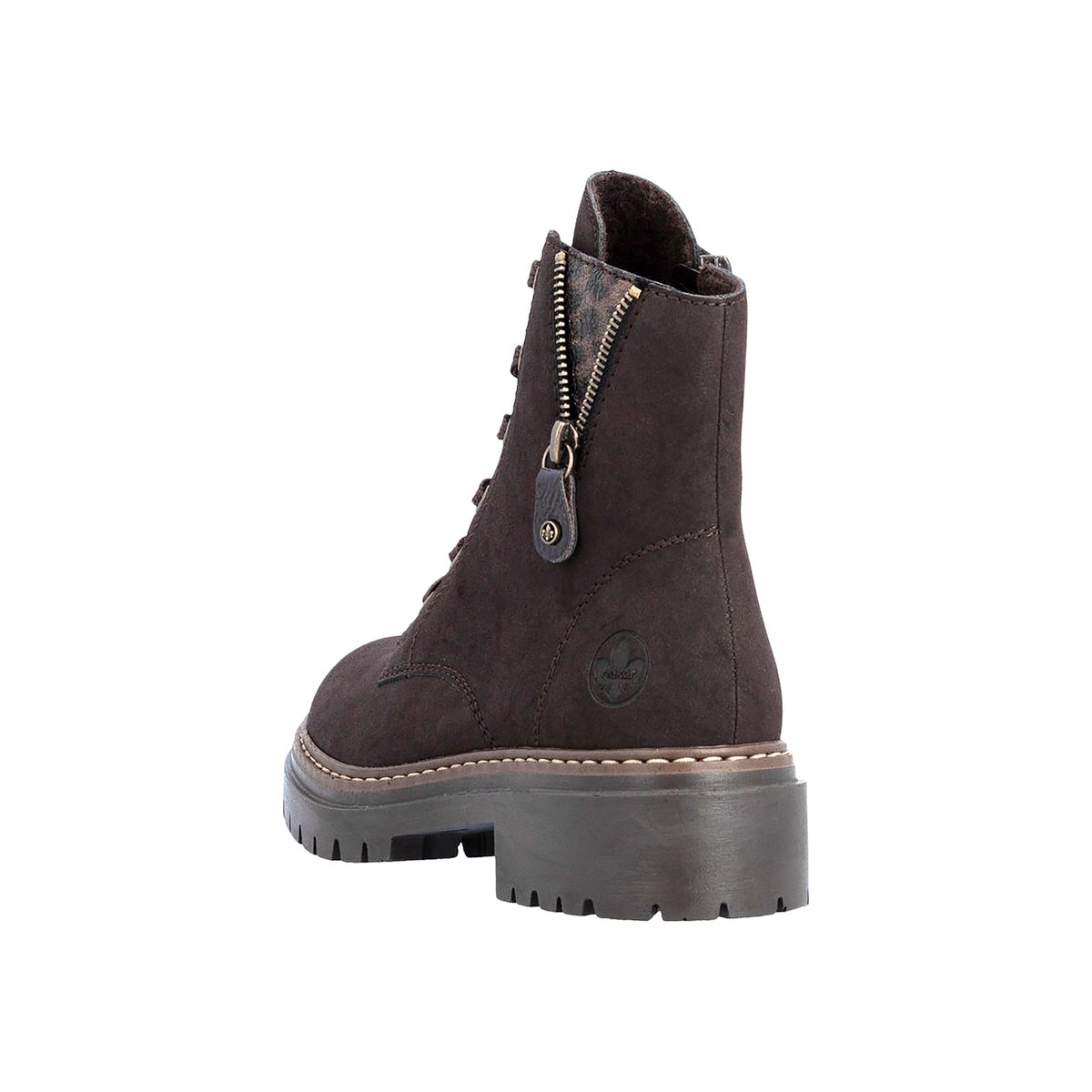 Bottines à Lacets France marron, RIEKER