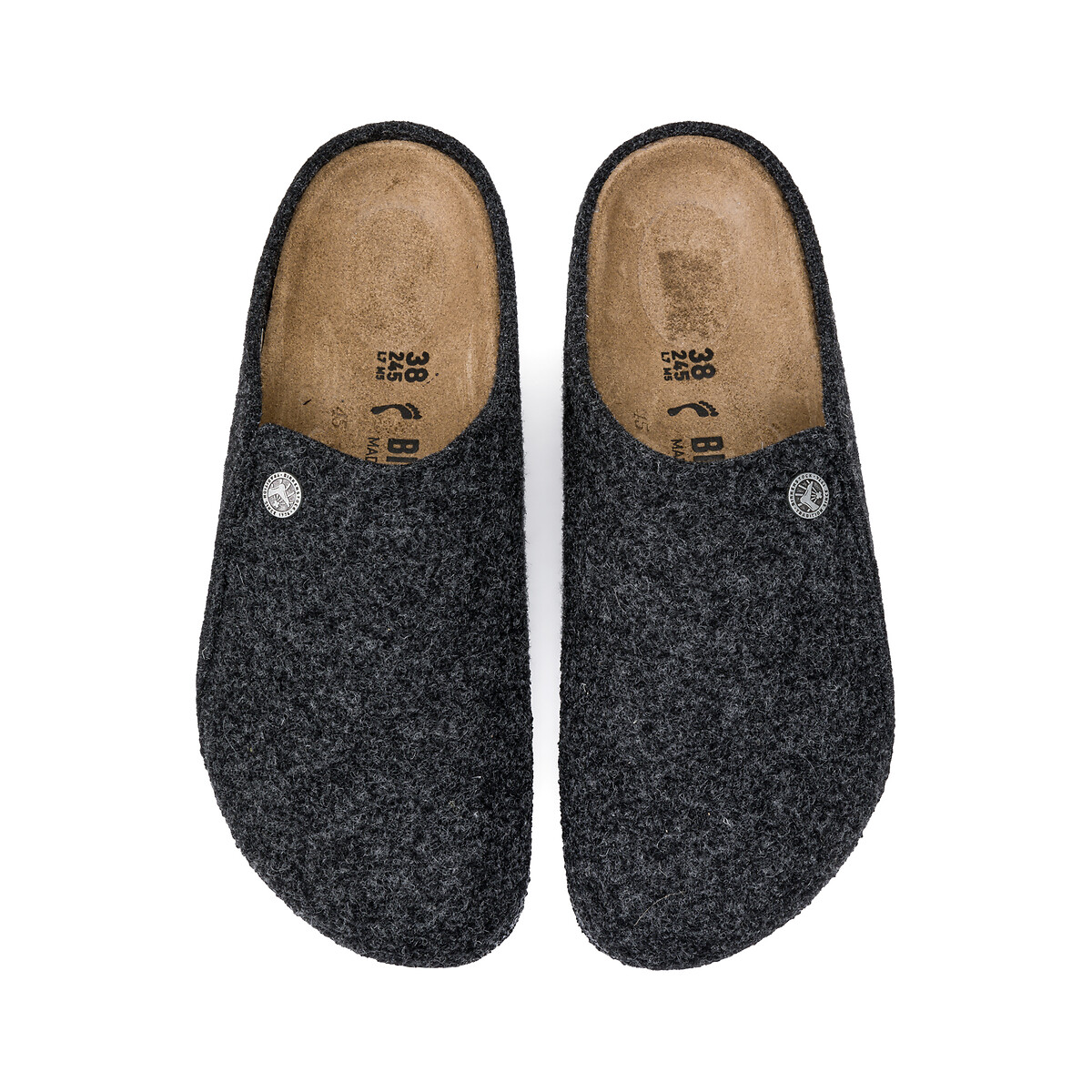 Hausschuhe Zermatt Standard anthrazit, BIRKENSTOCK