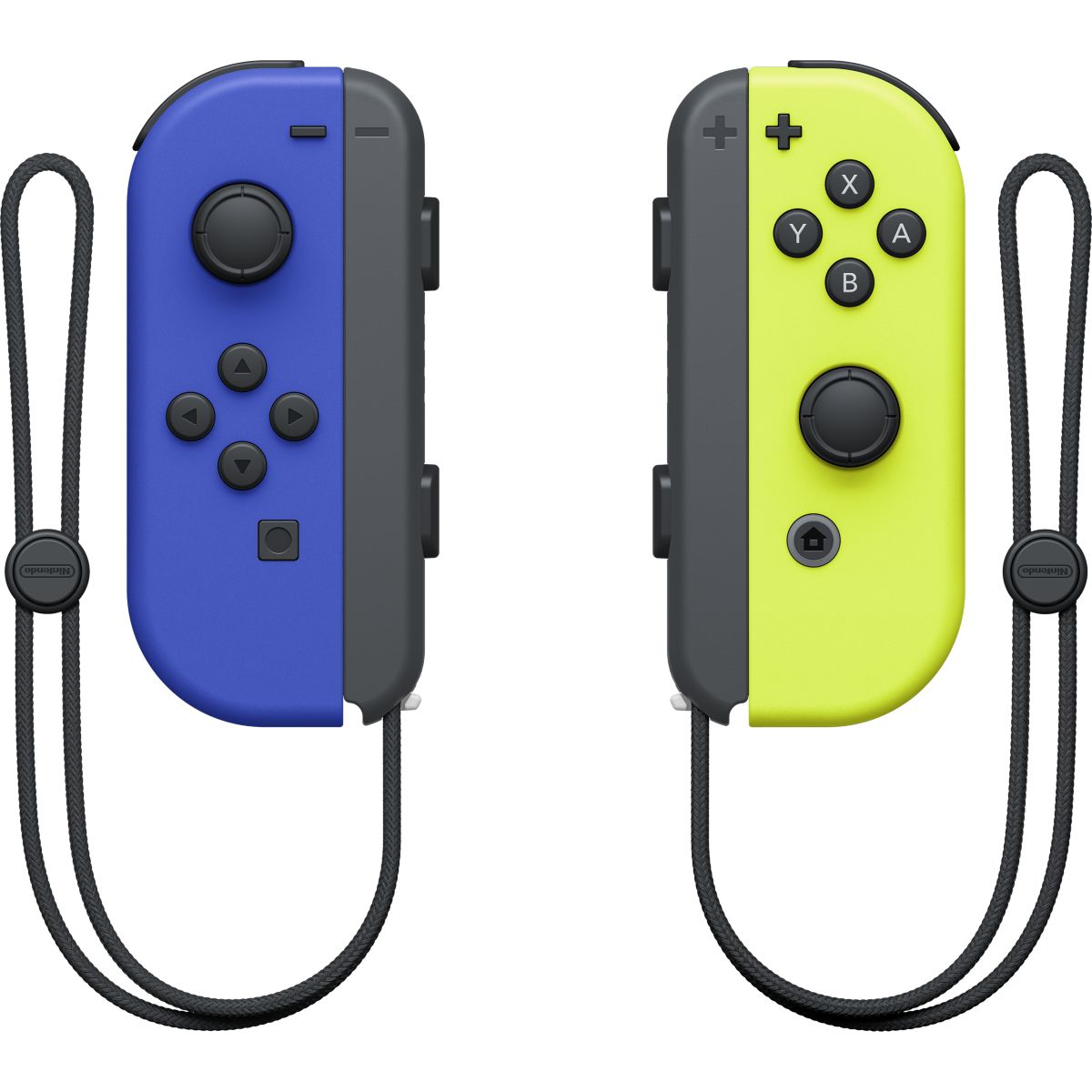 Manette Paire de Manettes Joy-Con Bleu/Jaune couleur unique, NINTENDO