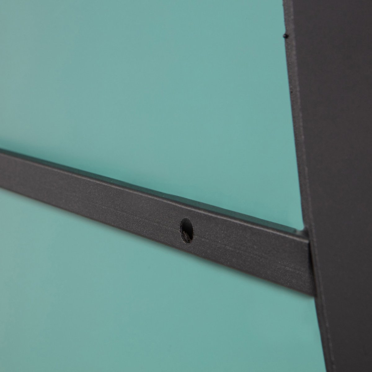 Miroir de forme organique 100x70cm- ROMEE noir, WOOOD