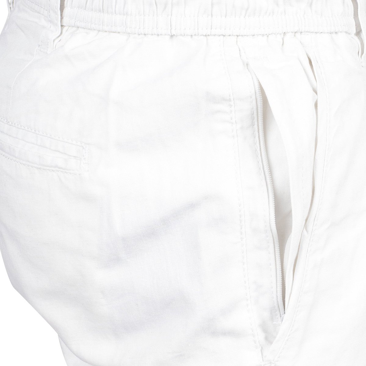 Pantalon en lin blanc, SHILTON