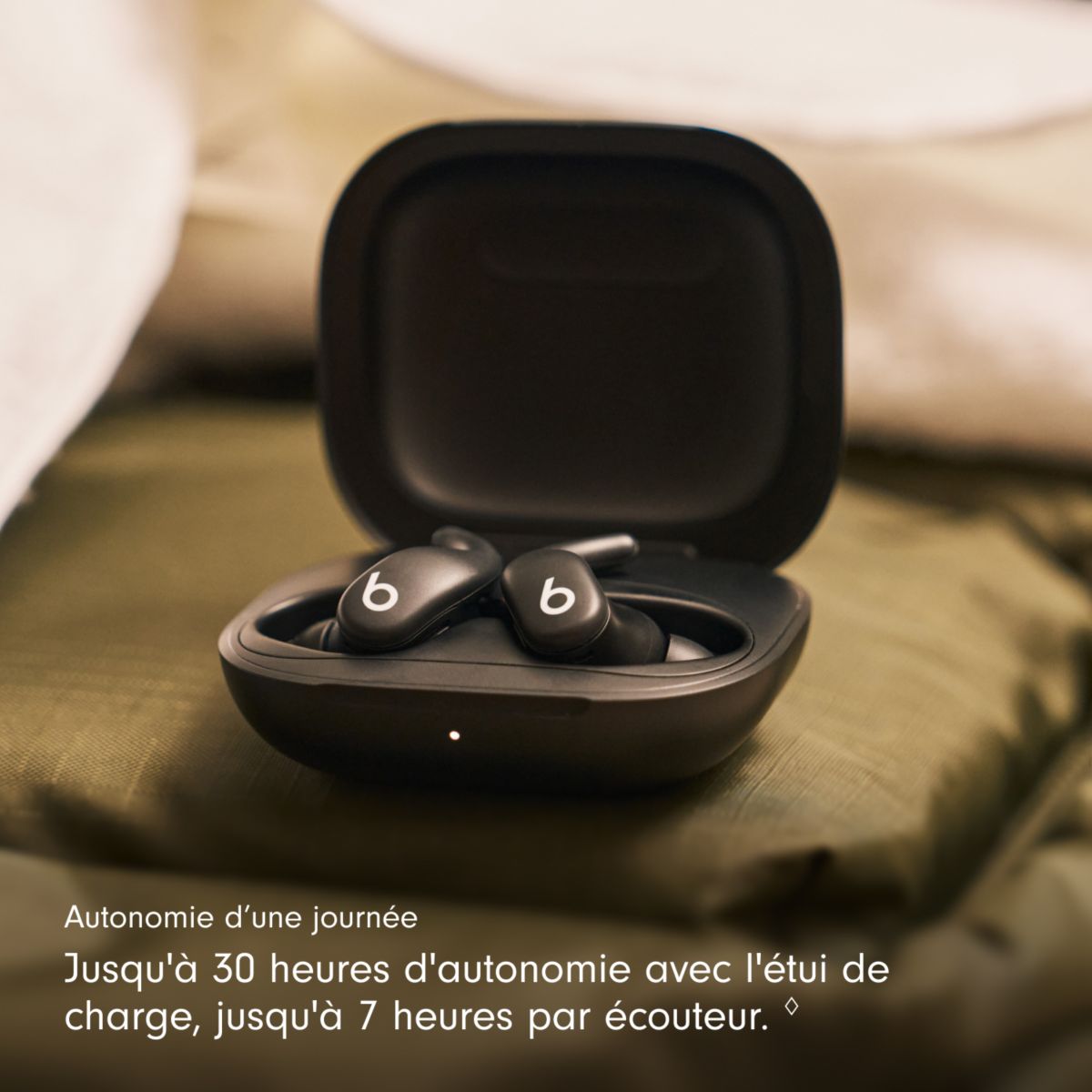 Ecouteurs sport Powerbeats Fit Noir couleur unique, BEATS BY DR,DRE