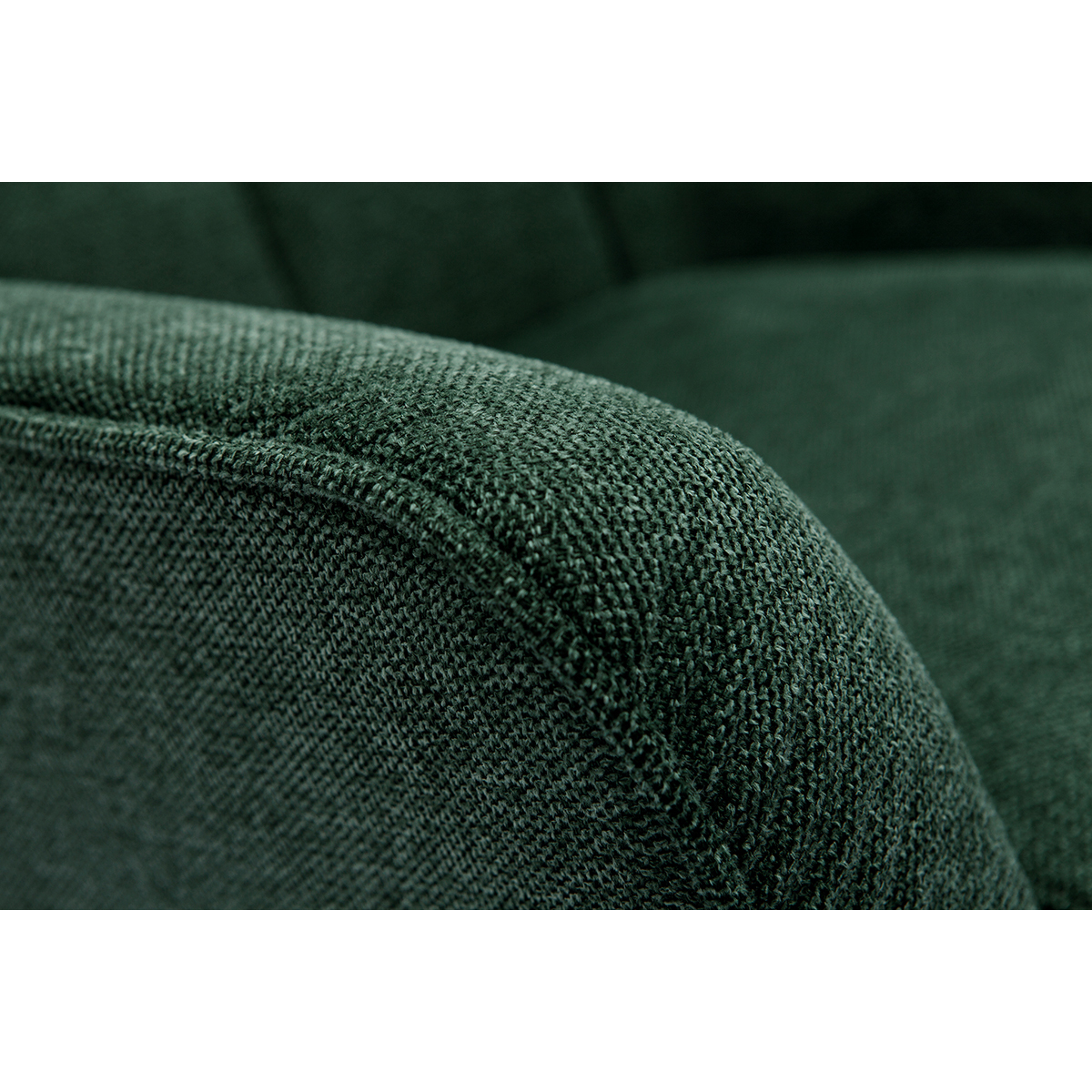 Fauteuil scandinave AVERY vert, MILIBOO