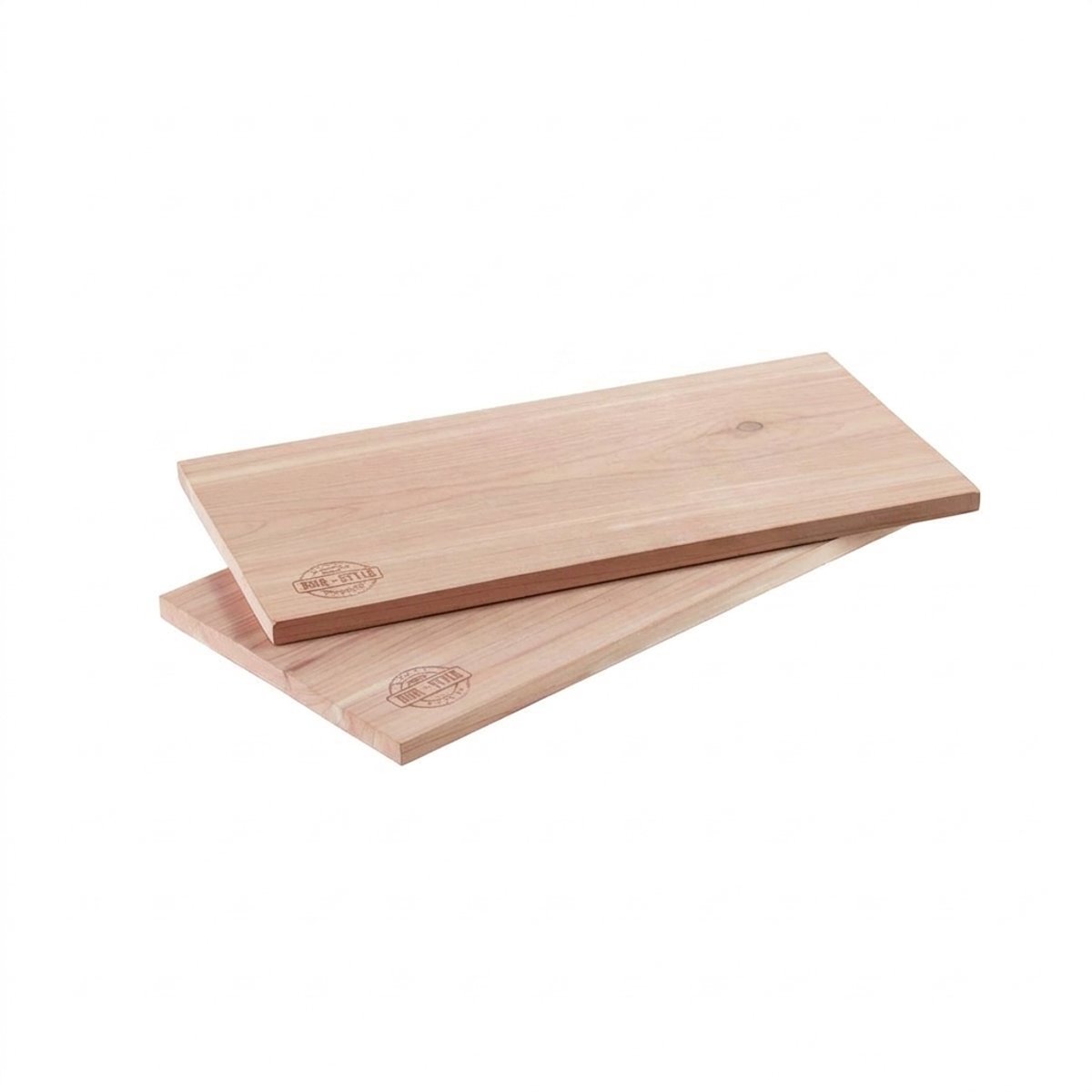 Set de 2 planches en cèdre pour barbecue BBQ marron, GEFU