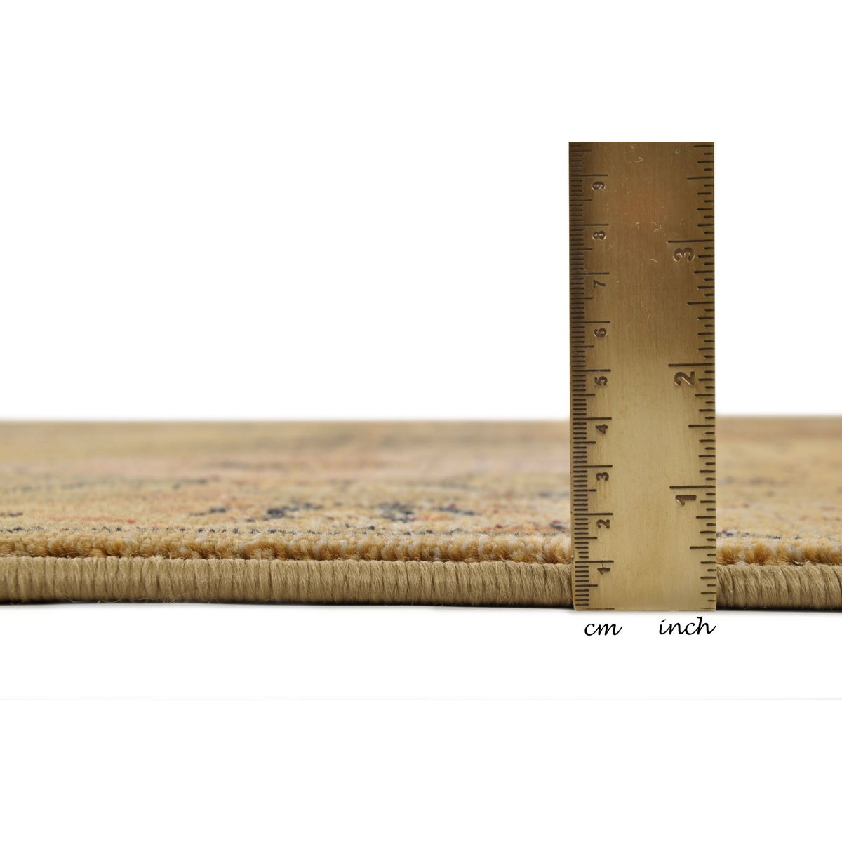 Tapis tissé à poils courts - GABIRO beige, THEKO