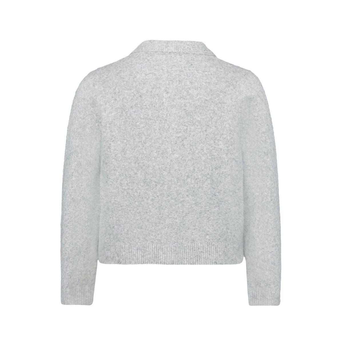 Cardigan en maille à col gris, CARTOON
