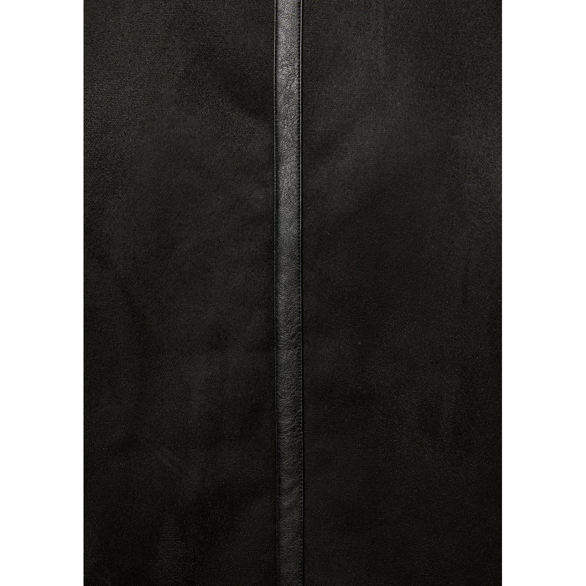 Blouson bomber fourré à zip noir, LA FEE MARABOUTEE