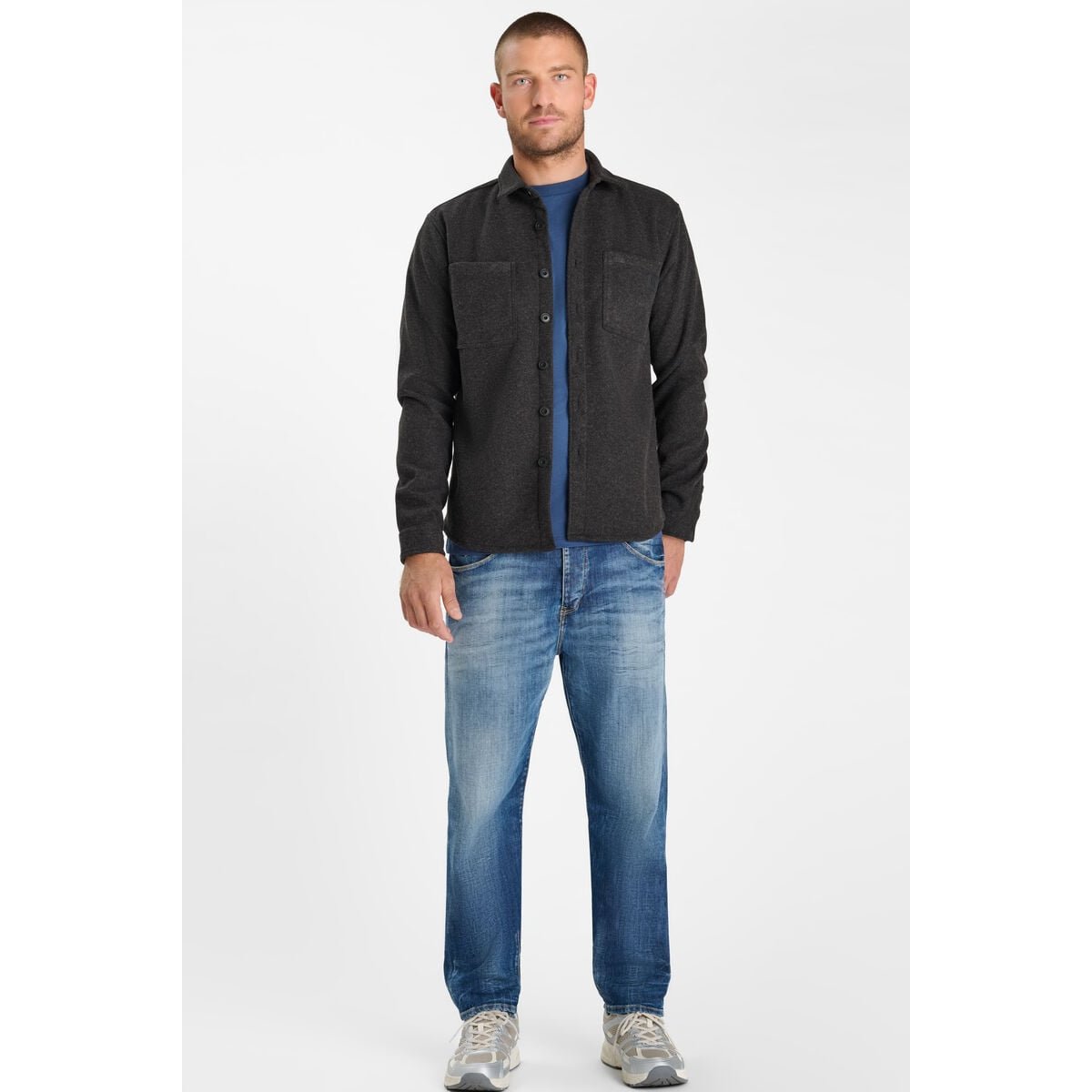 Chemise NORE anthracite, LE TEMPS DES CERISES