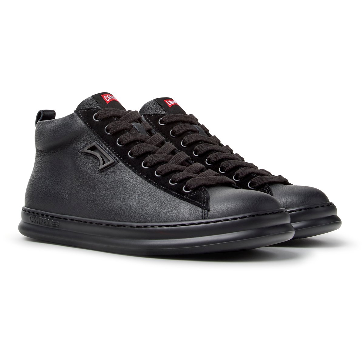 Sneaker-Bootie Peu Touring Smooth Leather noir 004, CAMPER