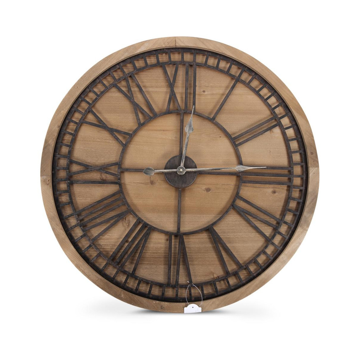 Grande horloge ancienne marron, DECORATION D’AUTREFOIS