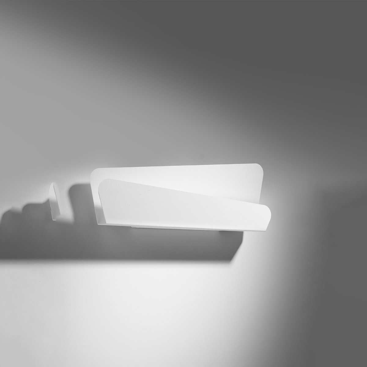 Applique Acier Blanc G9 2 Bascia blanc, EDEN