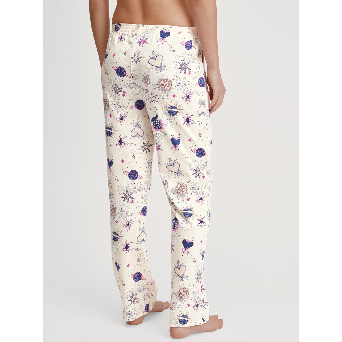 Bas de pyjama avec poches Coton FAVOURITES crème de charme, CALIDA