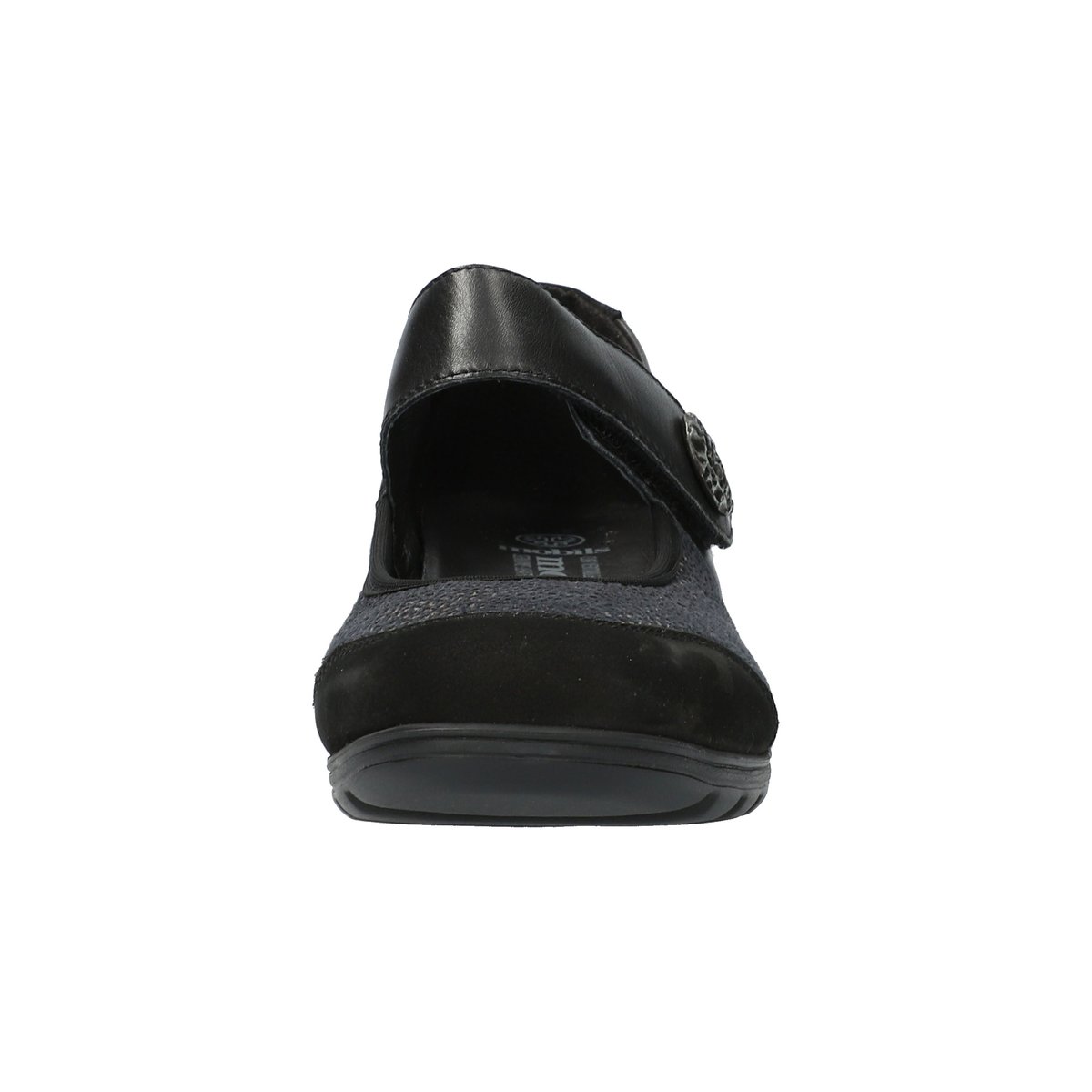 Ballerines en textile cuir BATHILDA noir 5137, MEPHISTO