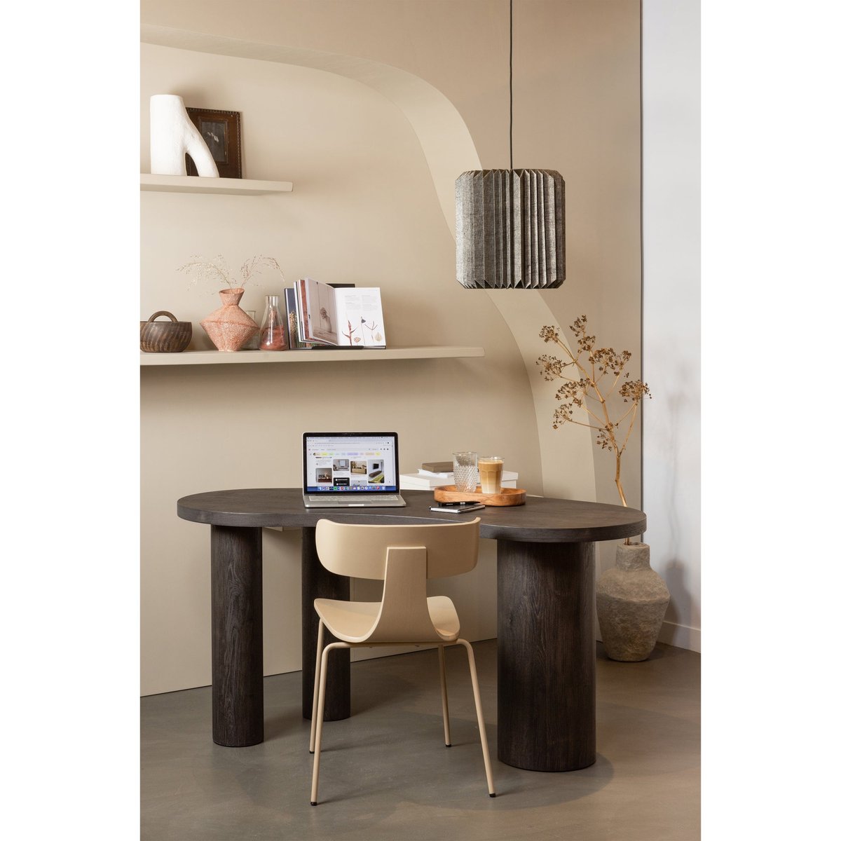 Lot de 2 chaises de salle à manger en frêne FORM divers, WOOOD