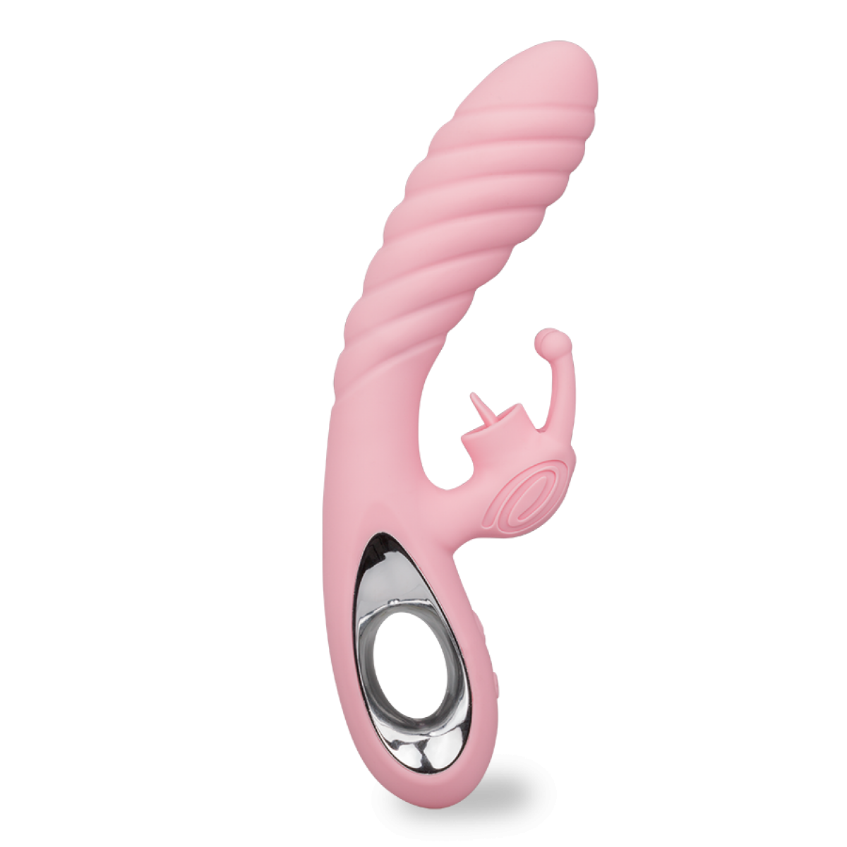 Vibromasseur puissant rabbit Crazy Snail rose, LOVE AND VIBES