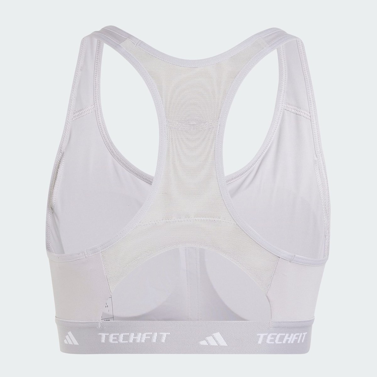 Brassière Techfit Maintien moyen glory grey, adidas Performance
