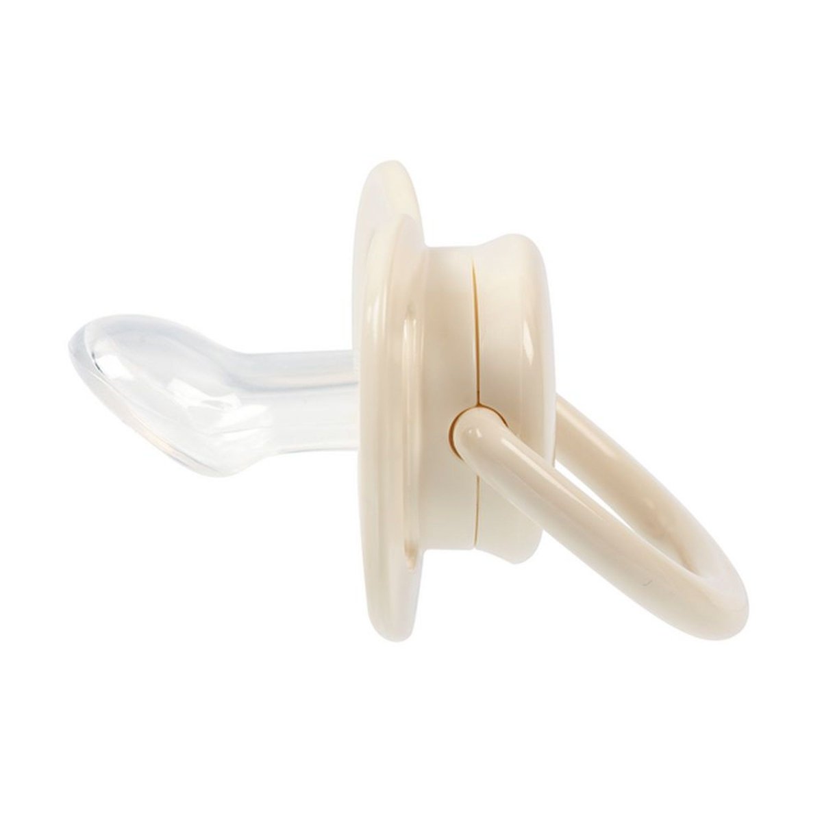Lot de 2 sucettes physiologiques silicone Air Confort 0-6 mois Sand couleur unique, BEBECONFORT