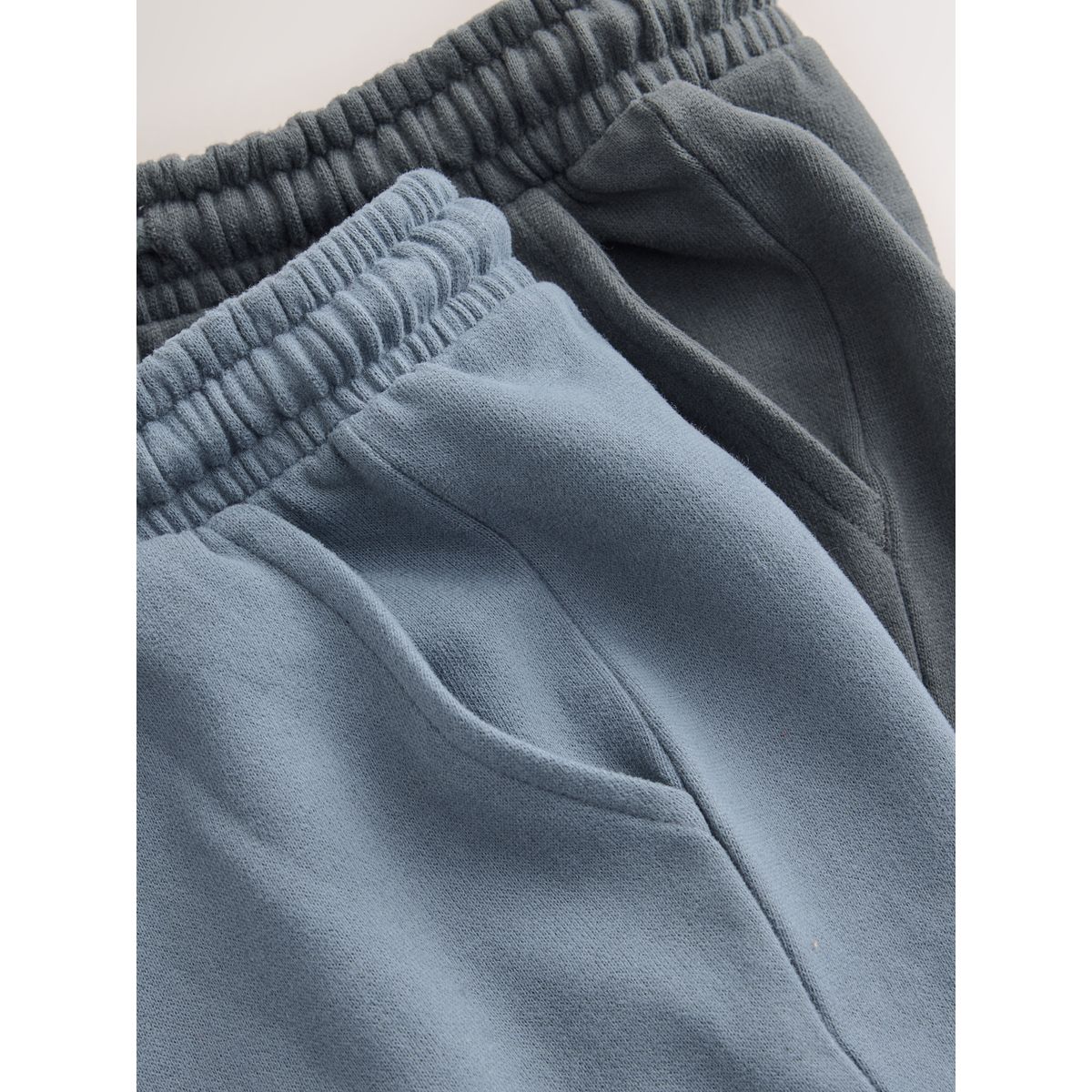 Pantalon de jogging en jersey toucher doux noir/gris, NEXT