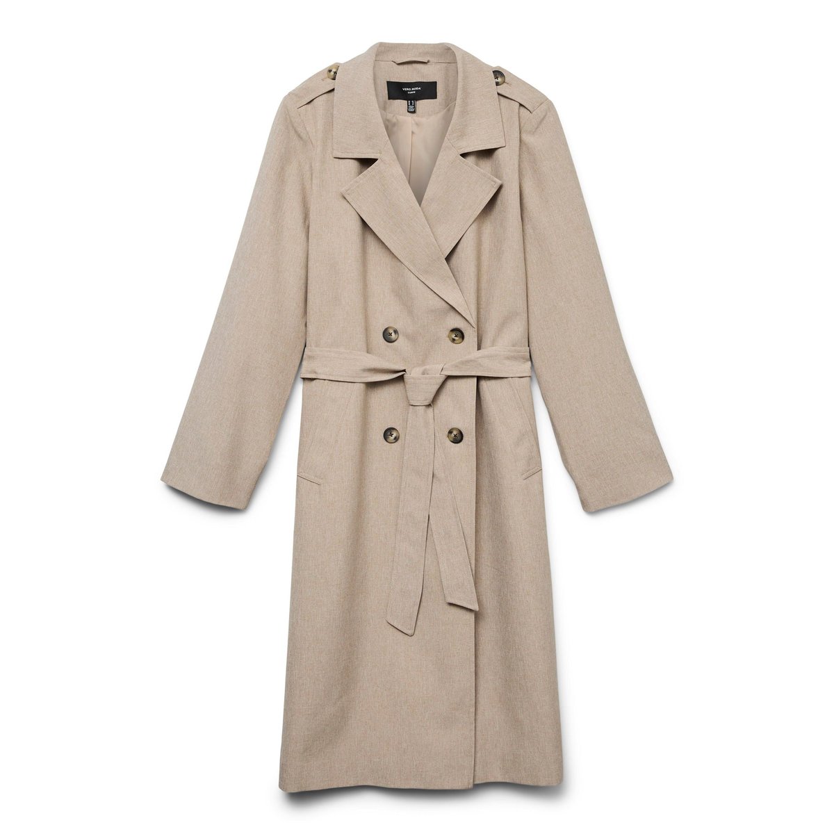 Trench Coat silver mink, VERO MODA