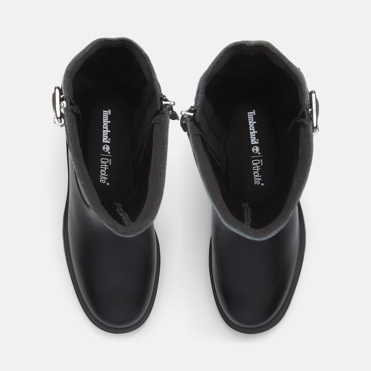 Lederstiefel mit Absatz Stine Heights Tall Zip Up schwarz, TIMBERLAND