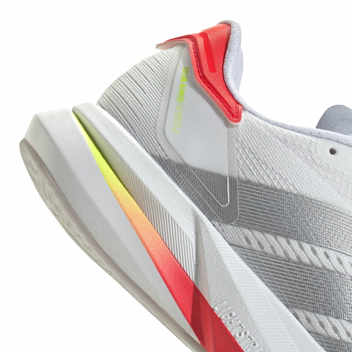 Duramo Speed 2 Trainers white/grey/red, adidas Performance