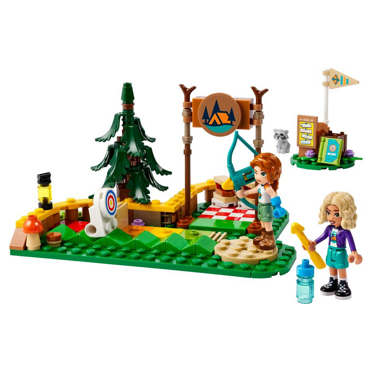 LEGO Friends - Le stand de tir à l'arc de la base de loisirs - 42622 couleur unique, LEGO