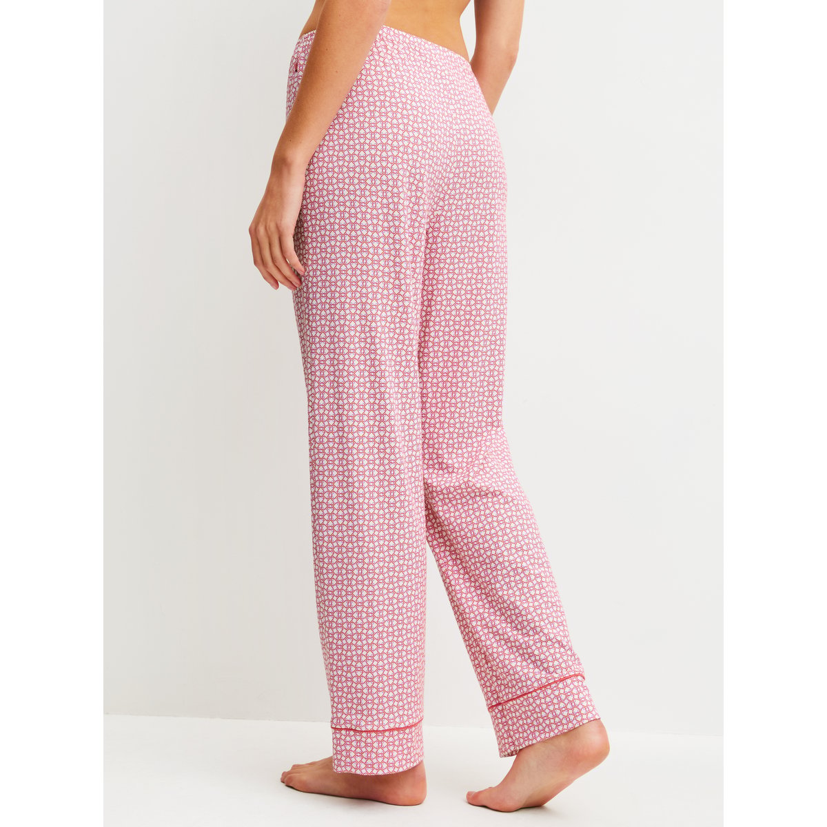 Bas de pyjama Coton FAVOURITES LOVE daret red, CALIDA